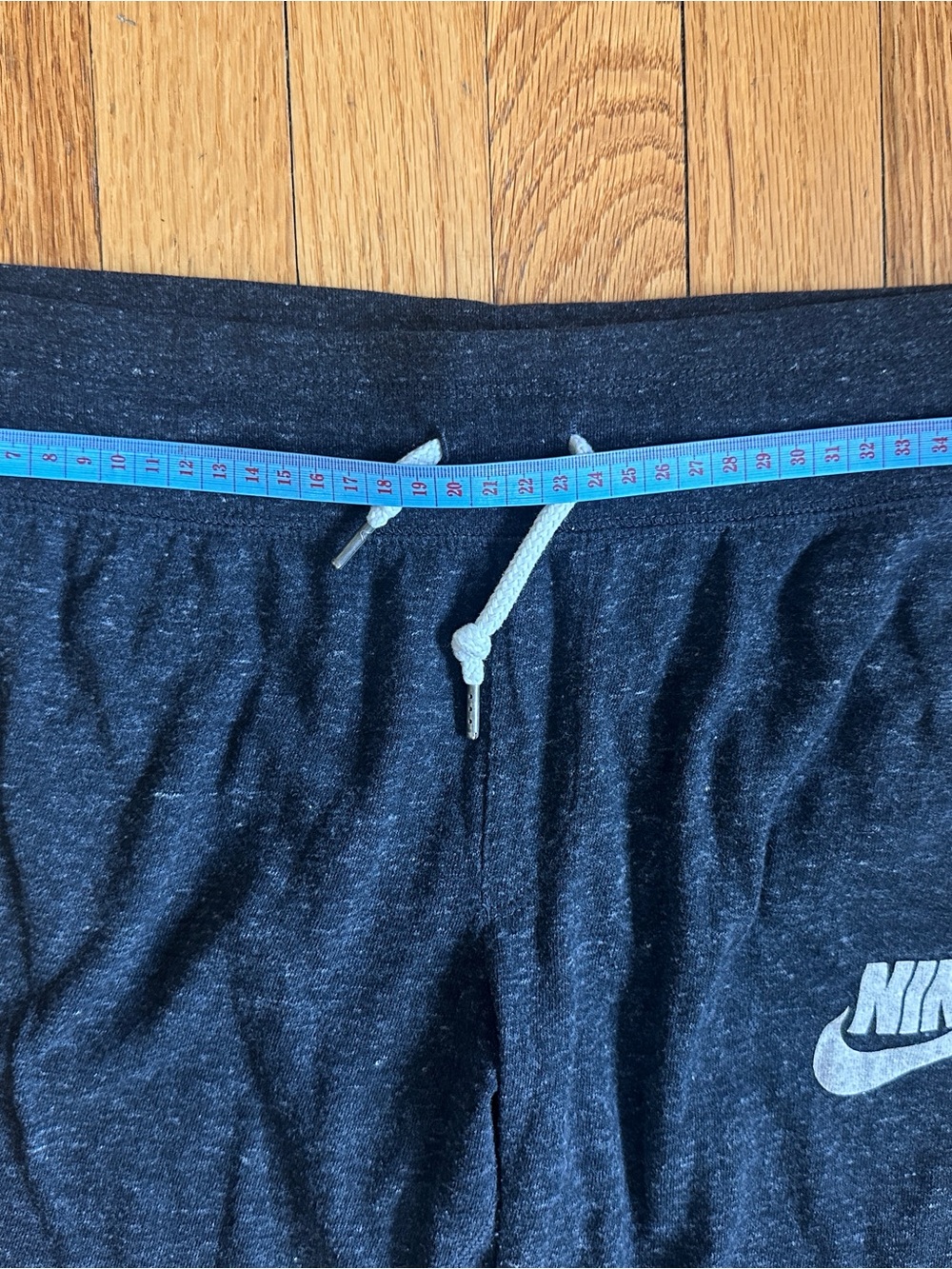 Nike Dark Charcoal Heather Joggers - Organic Cotton Blend - Picture 5 of 7